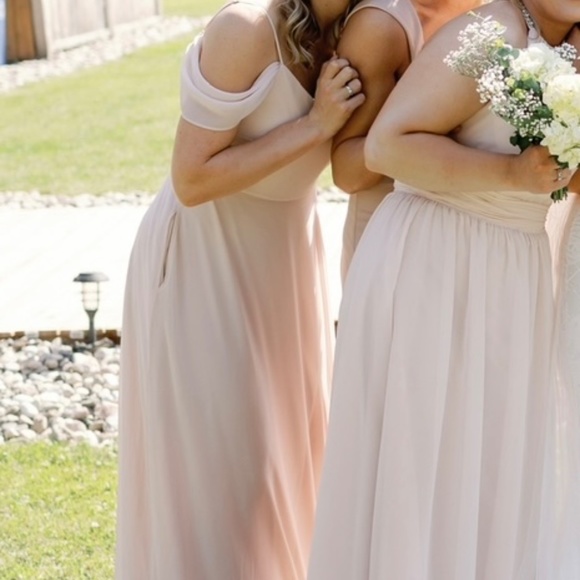 Birdy Grey pale blush bridesmaid dress - Picture 4 of 6